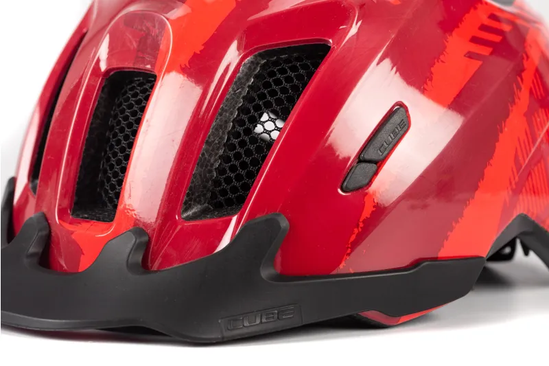Cube Ant Youth Helmet in Red-1